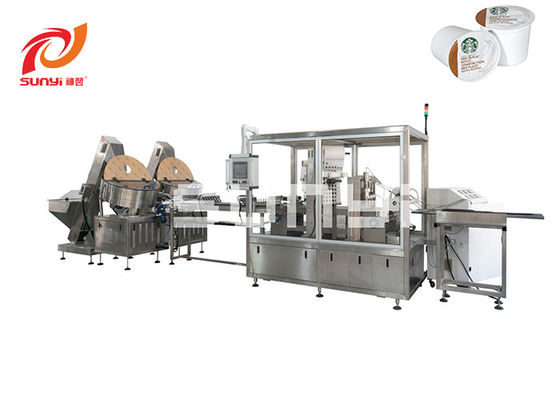 SUNYI 14000pcs / H K-Cup Coffee Capsule Bottom Filter Heat Sealing Machine