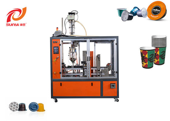 One Way Factory Direct Single Lane Kcup Coffee Capsule Filling And Sealing Machine